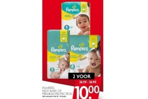 pampers new baby of premium protection