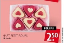 hart petit fours nu voor eur2 50