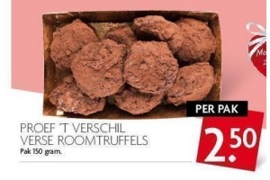 verse roomtruffels