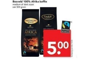 bosveld 100 afrika koffie