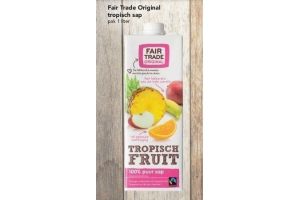 fair trade original tropisch sap