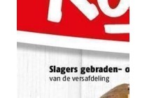slagers gebraden of ui gehakt