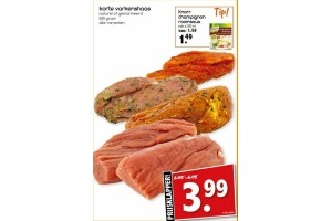 korte varkenshaas