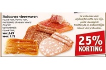 italiaanse vleeswaren