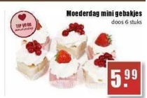 moederdag mini gebakjes