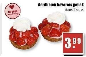 aardbeien bavarois gebak