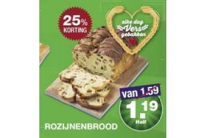 rozijnenbrood