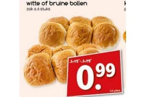witte of bruine bollen