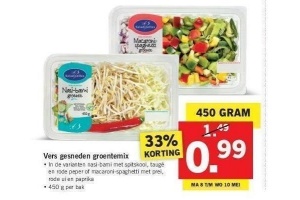 saladinettes groentemix