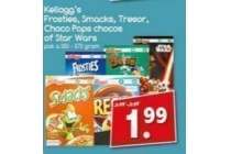 kellogg s frosties smacks tresor choco pops of star wars