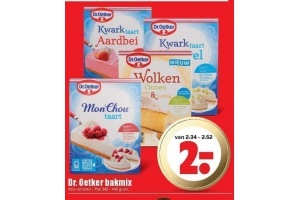 dr oetker bakmix