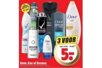 dove axe of rexona
