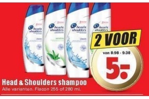 head en shoulders shampoo