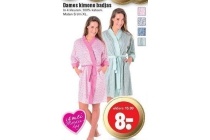 dames kimono badjas