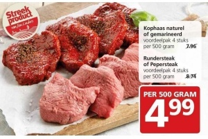 rundersteak of pepersteak