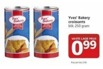 yves bakery croissants