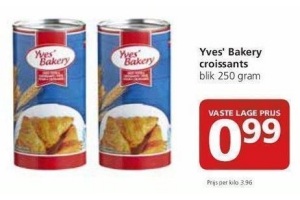 yves bakery croissants