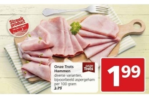 onze trots hammen