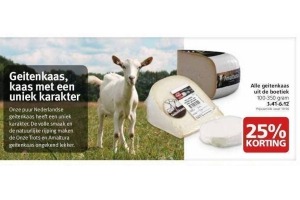 geitenkaas uit de boetiek