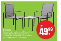 bistroset nu eur49 99