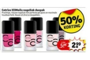 catrice iconails nagellak duopak