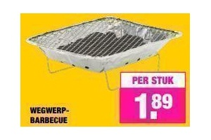 wegwerpbarbecue