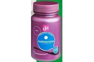 da melatonine 500 stuks