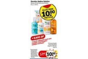 garnier ambre solaire