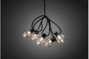 partyverlichting 20 bollen ww led buiten