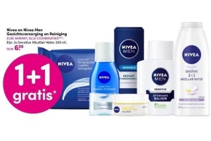 nivea en nivea men gezichtsverzorging en reiniging