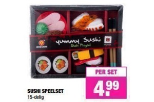 sushi speelset 15 delig