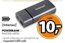 intenso powerbank pm5200 metal