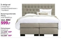 boxspringscombinatie vanaf eur599