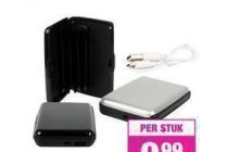 powerbank met passenmapje