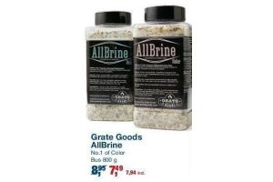 grate goods allbrine