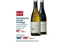 vacqueyras cuvee prestige