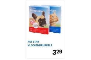 pet star vlooiendruppels