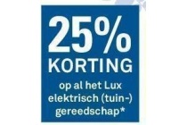 lux elektrisch tuin gereedschap