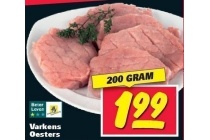 varkens oesters
