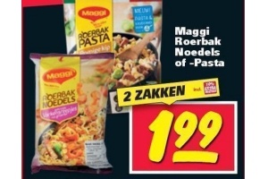 maggi roerbak noedels of pasta