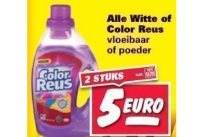 alle witte of color reus