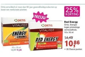 ortis red energy