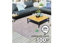 levanger tafel en bank