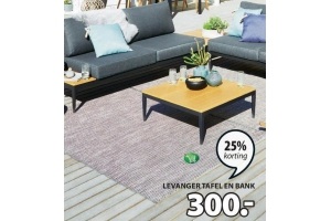 levanger tafel en bank