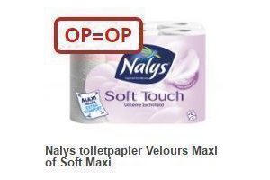 nalys toiletpapier velours maxi of soft maxi