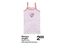 meisjes singlet