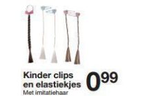 kinder clips en elastiekjes