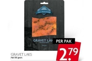 gravet laks