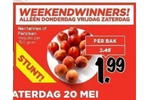 nectarines of perziken