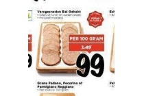 versgesneden bal gehakt
